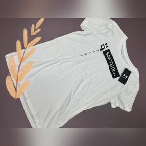 New Under Armour Softball shirt top Woman M